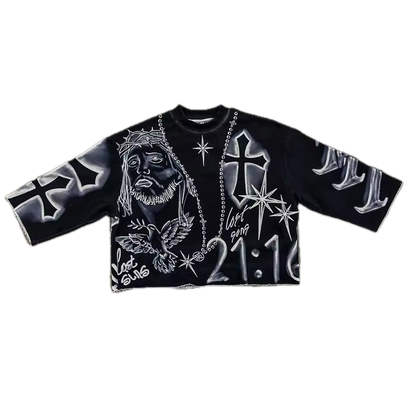 Christian Lost Sins Oversized T-Shirt - Streetwear Boulevard