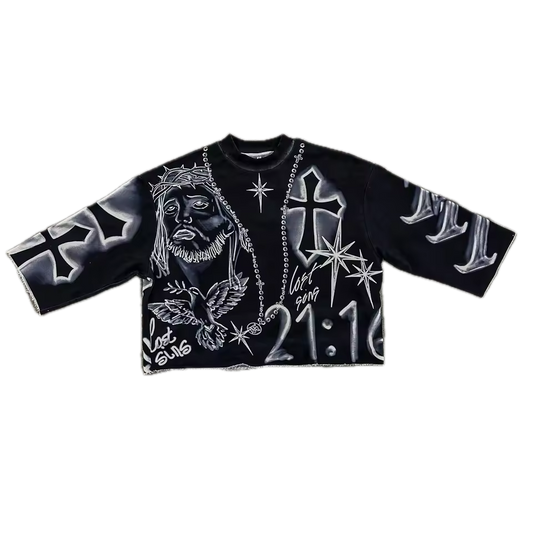 Christian Lost Sins Oversized T-Shirt - Streetwear Boulevard