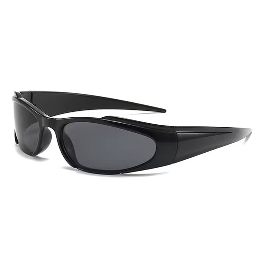 Retro Oval Frame Sunglasses - Streetwear Boulevard