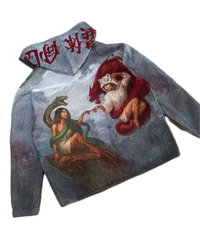 The Dual Guardian Tapestry - Streetwear Boulevard