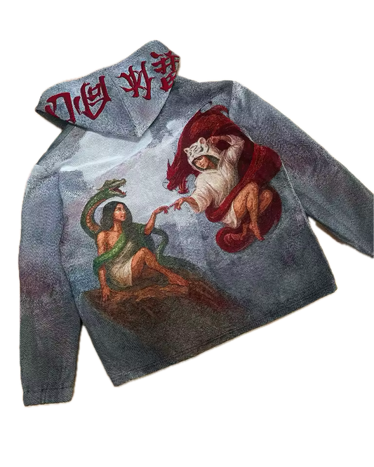 The Dual Guardian Tapestry - Streetwear Boulevard
