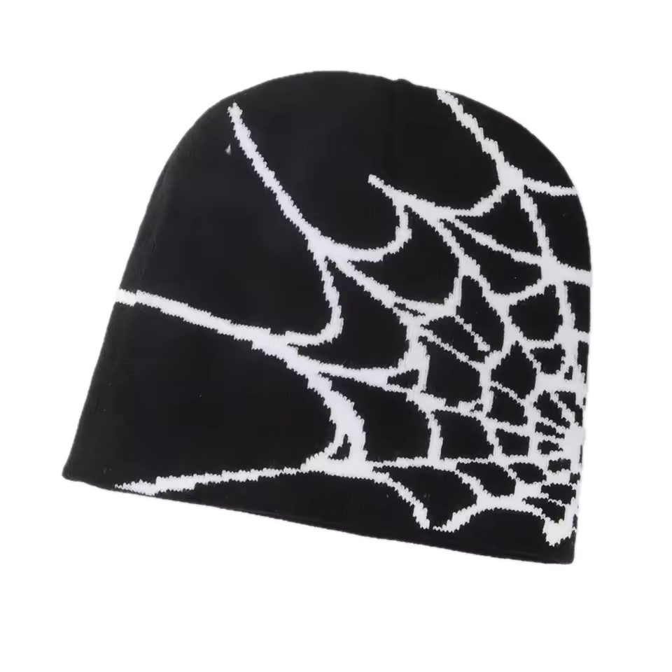 Spider Webbed Beanie