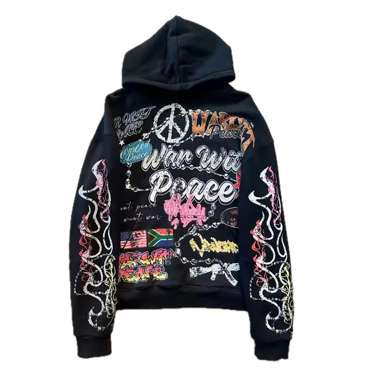 "War With Peace" Hoodie - Streetwear Boulevard
