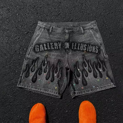 Gallery Of Illusions Shorts - Streetwear Boulevard