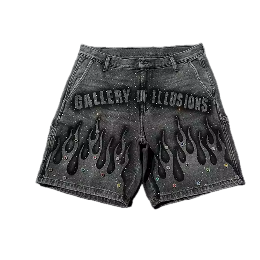 Gallery Of Illusions Shorts - Streetwear Boulevard