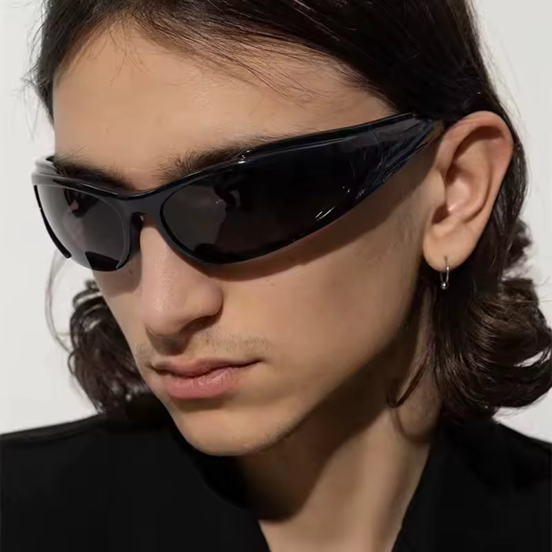 Retro Oval Frame Sunglasses - Streetwear Boulevard