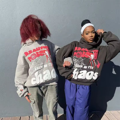 Calm In The Chaos Hoodie - Streetwear Boulevard