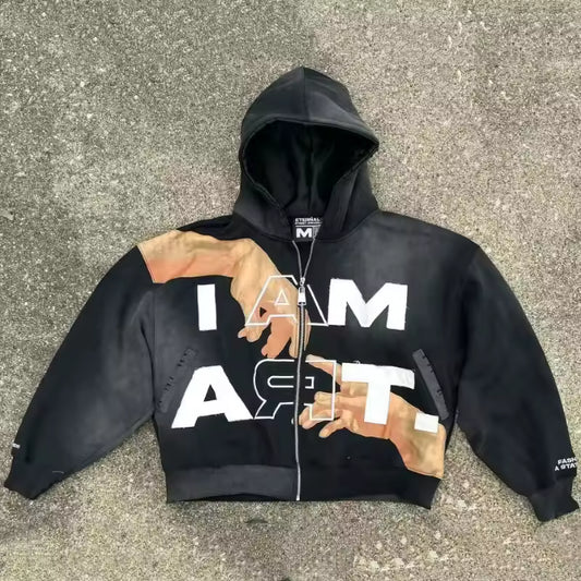 "I Am Art" Jacket - Streetwear Boulevard