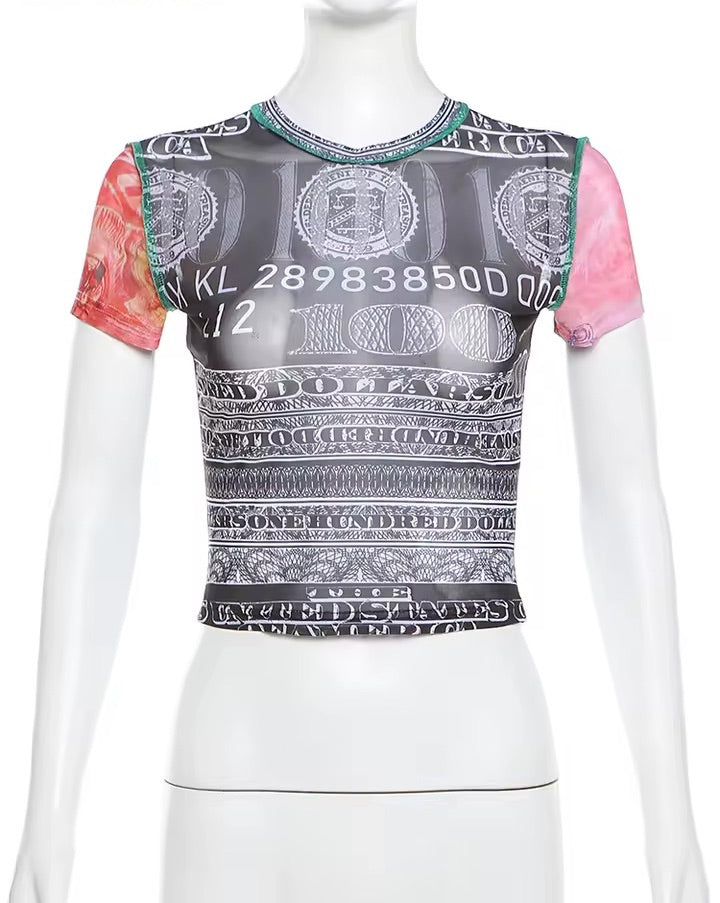 Bankroll Mesh Top - Streetwear Boulevard