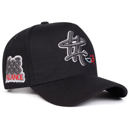 The LA Halo Graffiti Embroidery Cap - Streetwear Boulevard