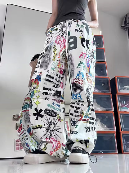 Comic Chaos Pants - Streetwear Boulevard