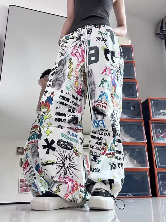 Comic Chaos Pants - Streetwear Boulevard