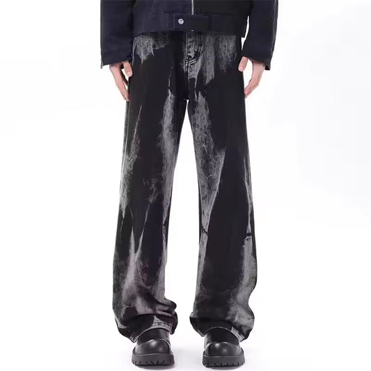 Smoked Out Denim Jeans - Streetwear Boulevard