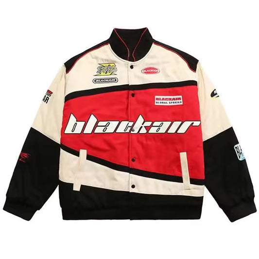 Blackair Racing Bomber Jacket - Streetwear Boulevard