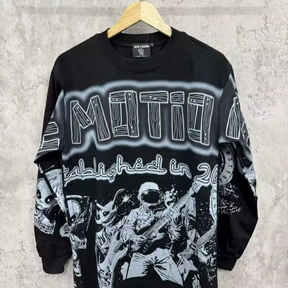 "EMOTION" Alien Rocker Long-Sleeve