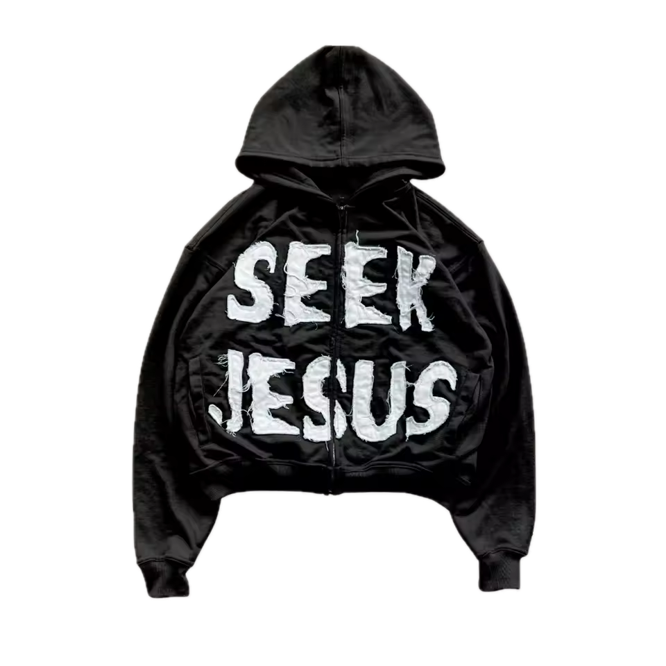 Seek Jesus Jacket - Streetwear Boulevard