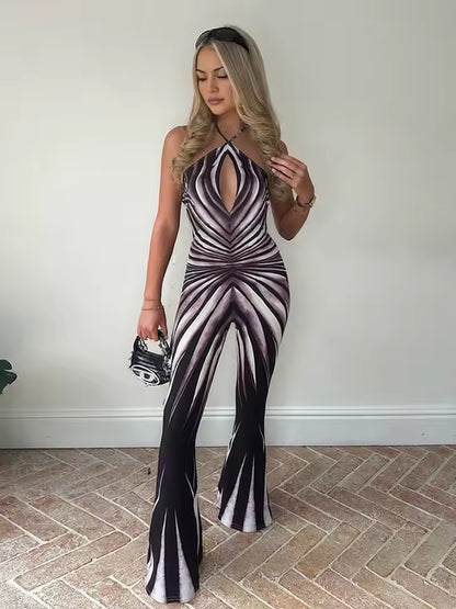 The Monochrome Mirage Jumpsuit