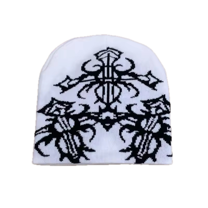 Baroque Cross Beanie