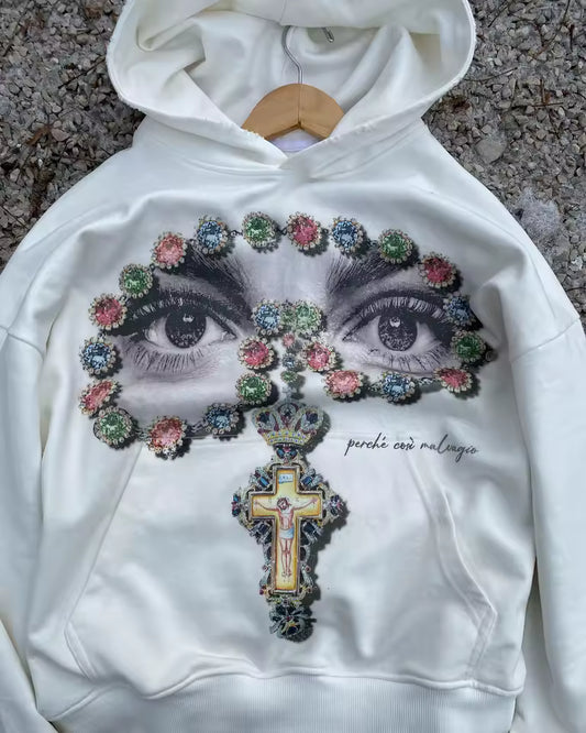 Sacred Vision Hoodie - Streetwear Boulevard