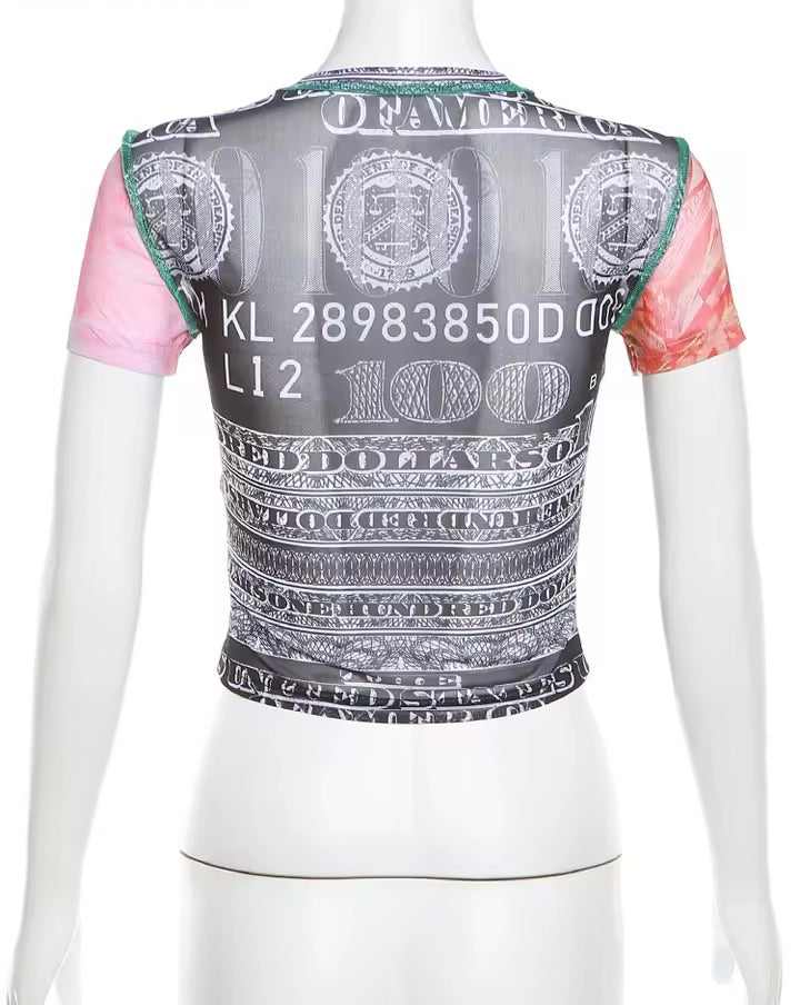 Bankroll Mesh Top - Streetwear Boulevard