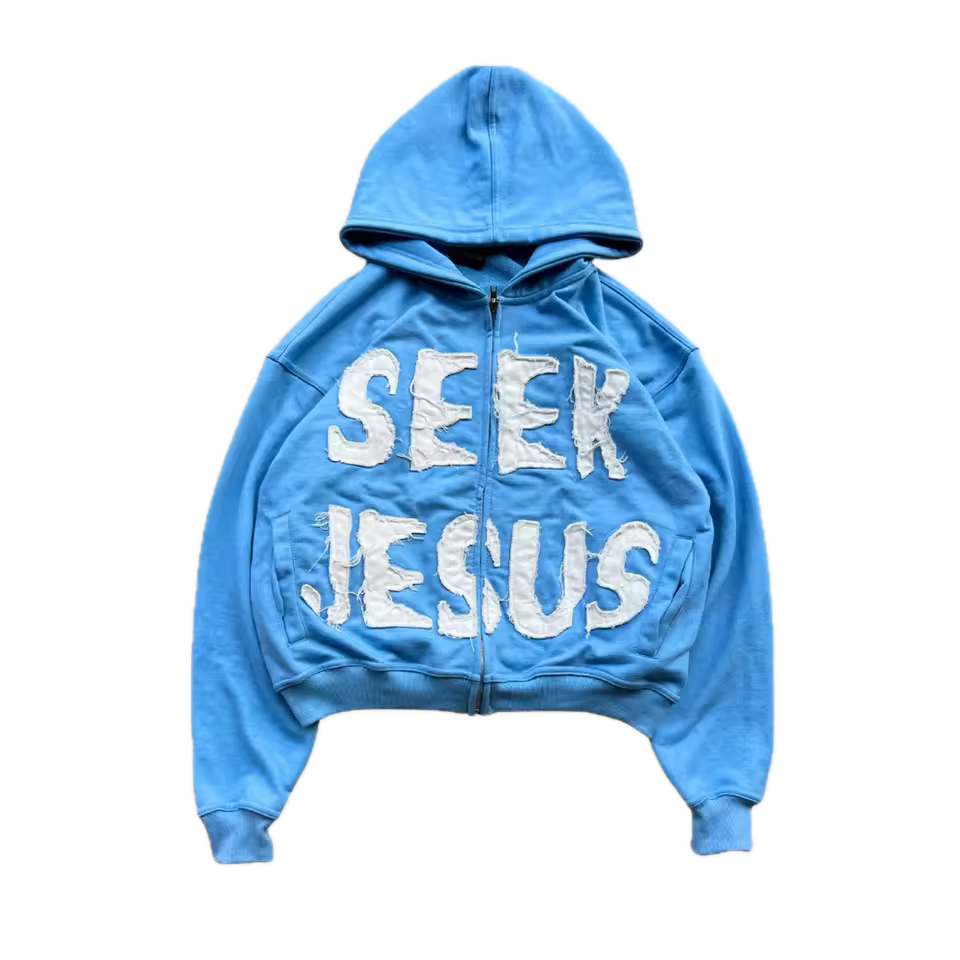 Seek Jesus Jacket - Streetwear Boulevard