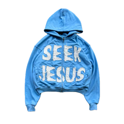 Seek Jesus Jacket - Streetwear Boulevard