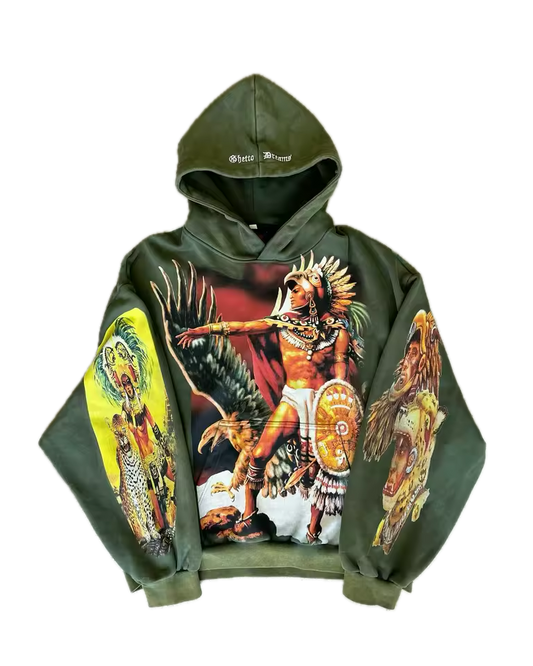 Native Warrior Hoodie - Streetwear Boulevard
