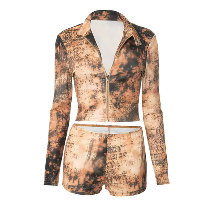 The Canyon Clay Two-Piece Set - Streetwear Boulevard