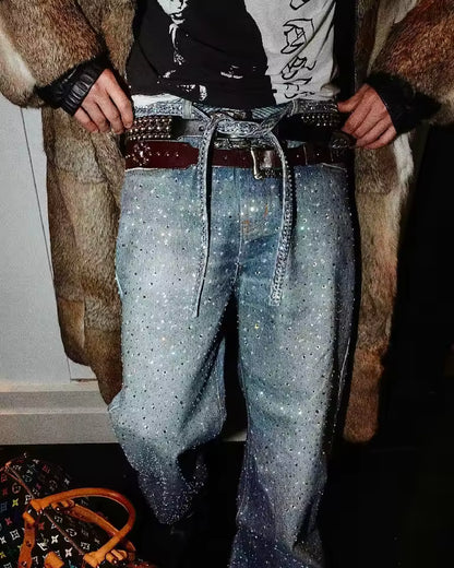 The Crystal Cascade Jeans