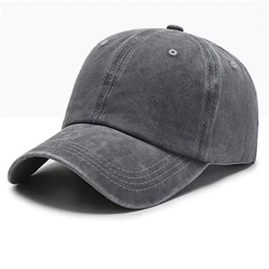 Vintage Washed Solid Color Adjustable Hats - Streetwear Boulevard