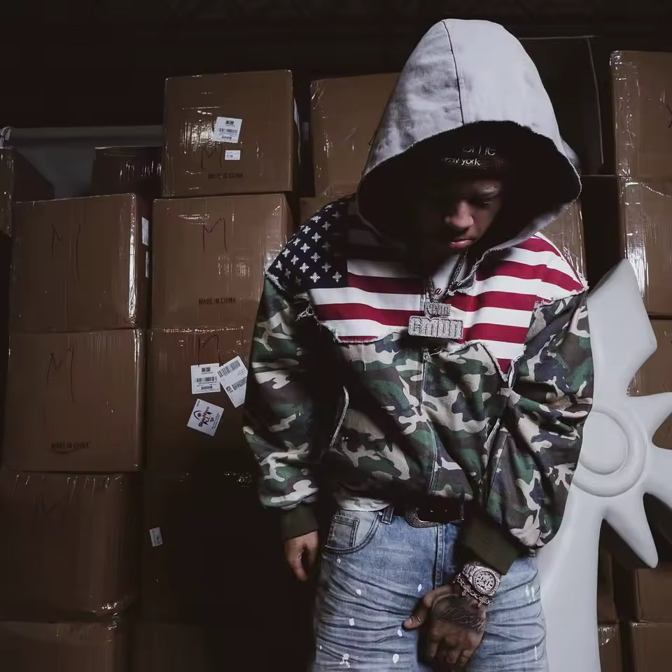 The Freedom Fight Patchwork Jacket - Streetwear Boulevard