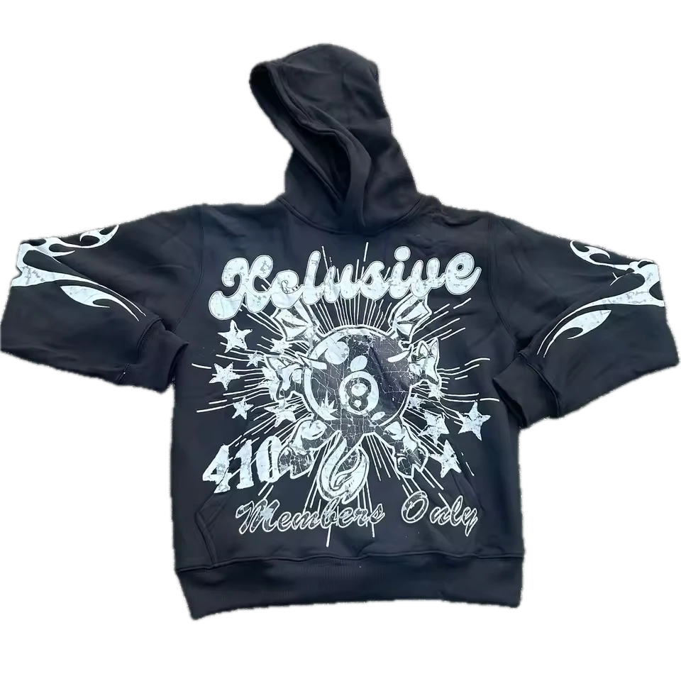 Xelusive 8 Ball Hoodie - Streetwear Boulevard
