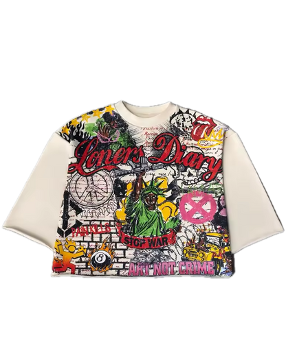 "Loners Diary" T-Shirt - Streetwear Boulevard