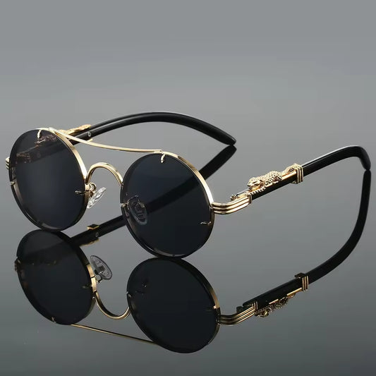 Golden Orbit Shades - Streetwear Boulevard