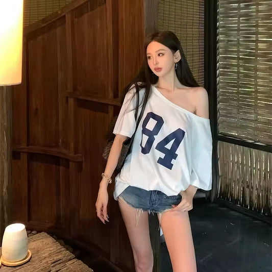Jersey Number Drop Tee - Streetwear Boulevard
