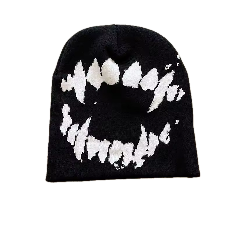 Fanged Graphic Beanie