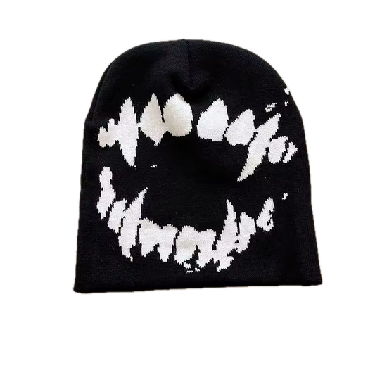 Fanged Graphic Beanie