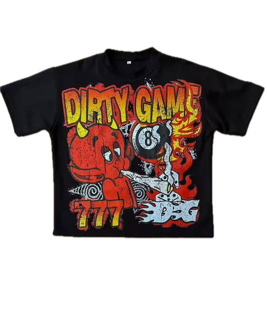 Dirty Game T-Shirt - Streetwear Boulevard