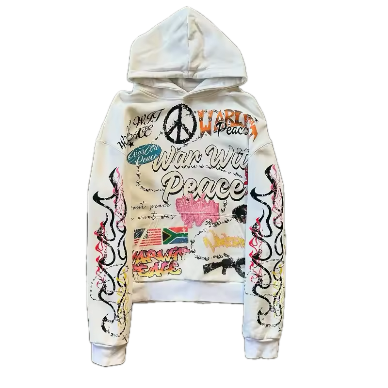 "War With Peace" Hoodie - Streetwear Boulevard