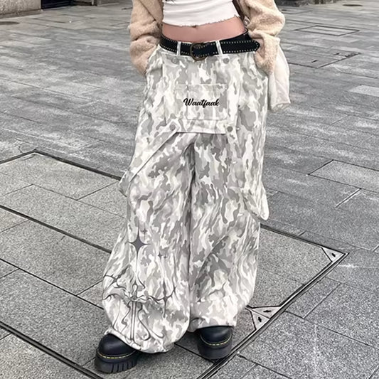 Ghost Camo Cargos - Streetwear Boulevard
