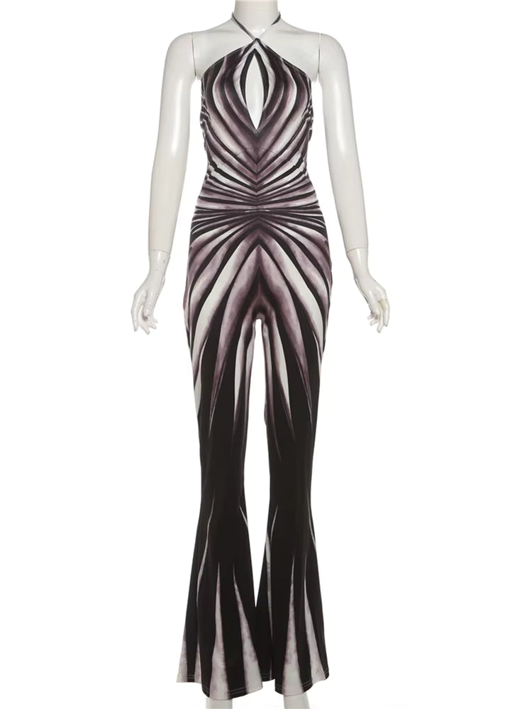 The Monochrome Mirage Jumpsuit