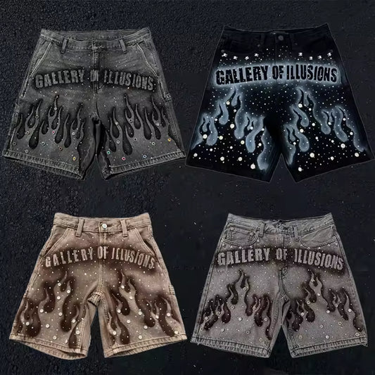 Gallery Of Illusions Shorts - Streetwear Boulevard