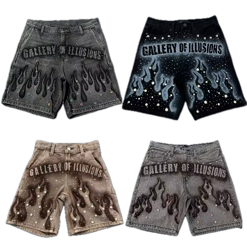 Gallery Of Illusions Shorts - Streetwear Boulevard