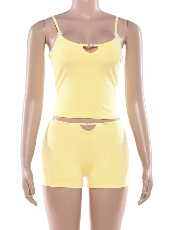 Sun-Kissed Two-Piece Summer Set - Streetwear Boulevard