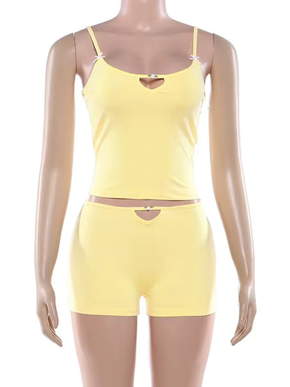 Sun-Kissed Two-Piece Summer Set - Streetwear Boulevard