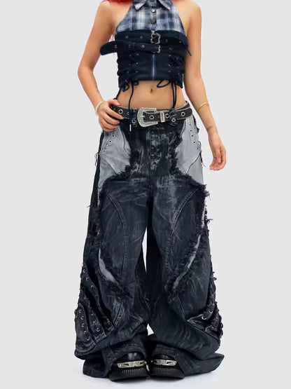 The Hardware Hybrid Wide-Leg Jeans
