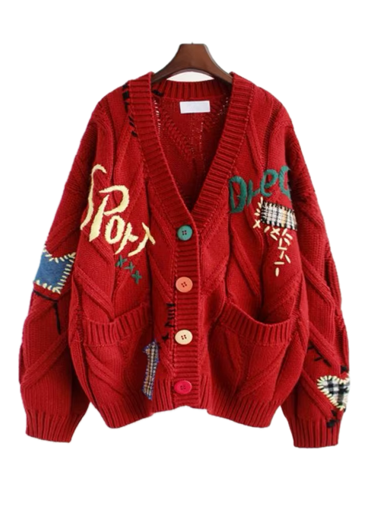 Storyteller Cable Knit Sweater - Streetwear Boulevard