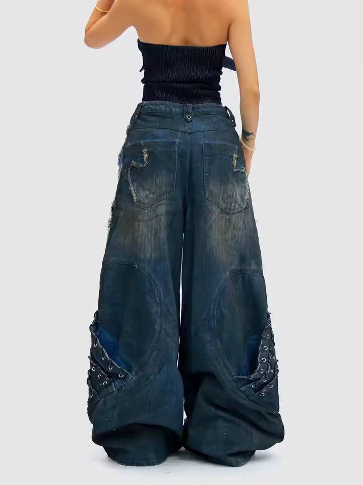 The Hardware Hybrid Wide-Leg Jeans