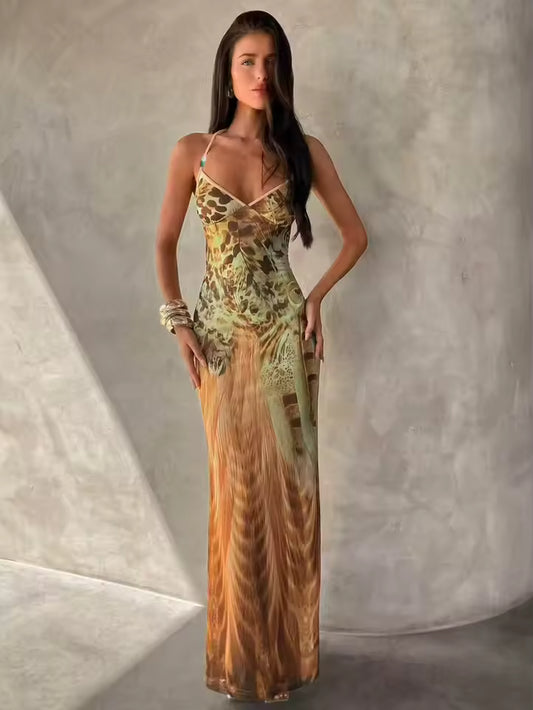 Savannah Horizon Slip Dress - Streetwear Boulevard