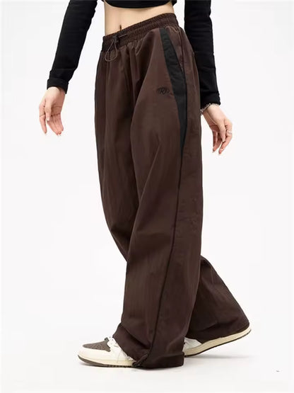Retro Stripe Joggers - Streetwear Boulevard